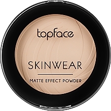 Compact Powder - TopFace Skin Wear Matte Effect — photo N2