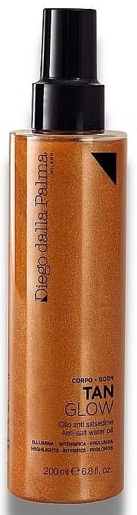 Anti-Salt Illuminating Tanning Oil - Diego Dalla Palma Tan Glow Anti-Salt Illuminating Oil — photo N1