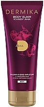 Fragrances, Perfumes, Cosmetics Moisturizing Body Balm - Dermika Body Elixir AHA Hydro-Infusion Balm