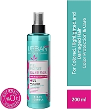 Two-Phase Conditioner for Hair Color Protection - Urban Pure Coconut & Aloe Vera Leave In Conditioner — photo N2