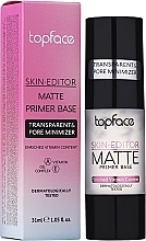 Matte Primer Base - TopFace Skin Editor Matte Primer Base — photo N40