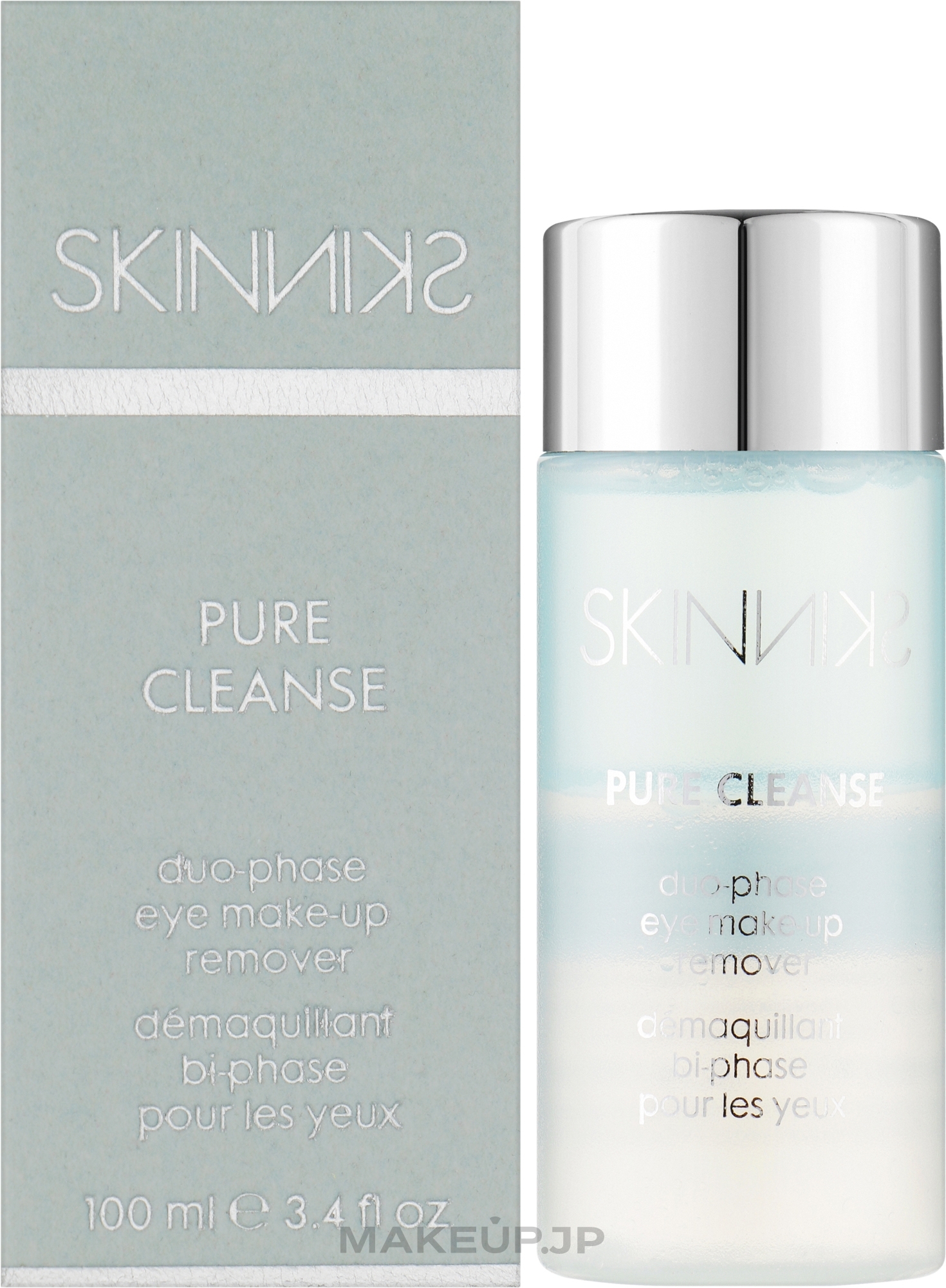 Skinniks Pure Cleanse Duo-Phase Eye Make-Up Remover - Two-Phase Makeup Remover — photo 100 ml