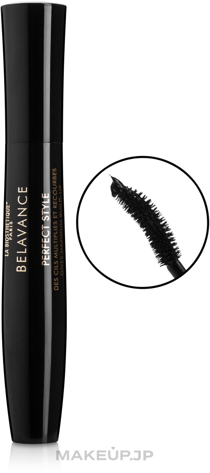 Volumizing Mascara with False Eyelash Effect - La Biosthetique Perfect Style — photo Black