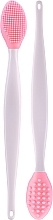 GIFT! Silicone Brush for Lip Peeling & Massage, light pink - Yeye — photo N1