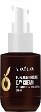 Fragrances, Perfumes, Cosmetics Ultra Hydration Day Face Cream - Viva Oliva Mezo Peptides + Hyaluron Day Cream Ultra Moisturizing SPF 15