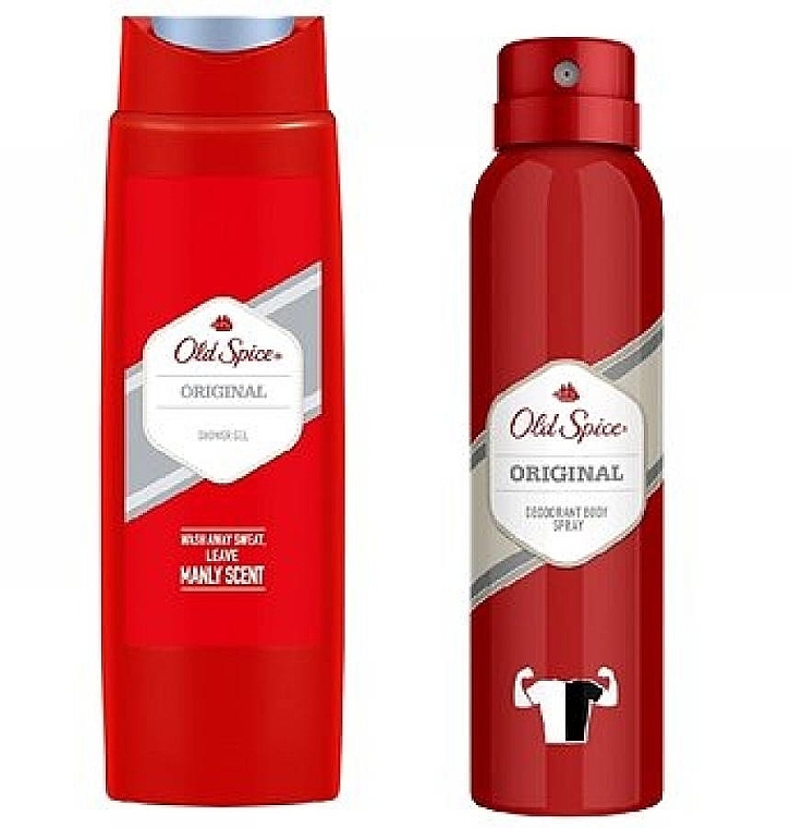 Set - Old Spice Original (deo/spray/150ml + sh/gel/150ml) — photo N2