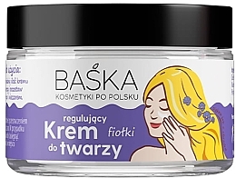 Fragrances, Perfumes, Cosmetics Violets Regulating Face Cream - Baska Face Cream