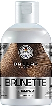 Fragrances, Perfumes, Cosmetics Moisturizing Color Protection Shampoo for Dark Hair - Dalas Cosmetics Brilliant Brunette