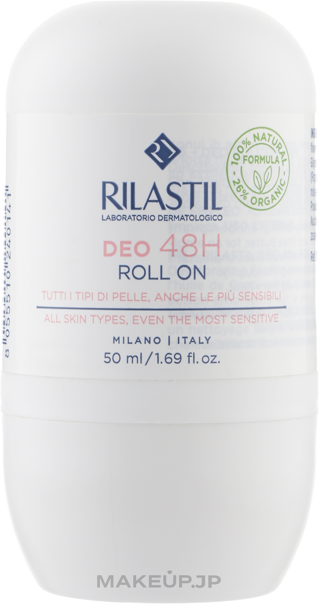 Roll-On Deodorant Antiperspirant "48 Hours Protection" - Rilastil Deo 48H Roll On — photo 50 ml