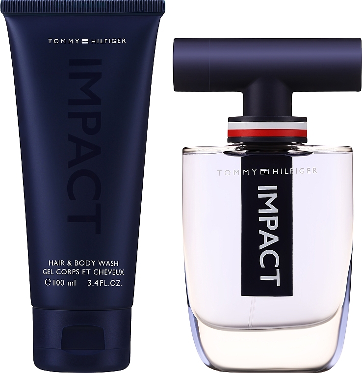 Tommy Hilfiger Impact - Set (edt/100ml + sh/g/100ml) — photo N2