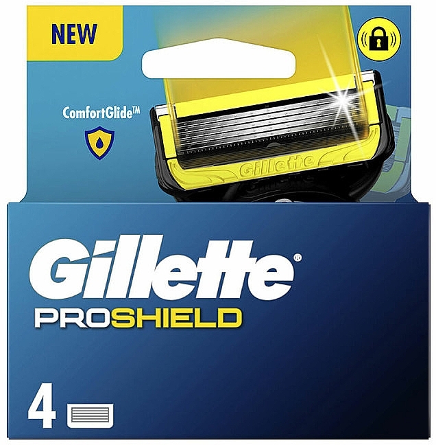 Shaving Cartridges, 4 pcs - Gillette Proshield — photo N4
