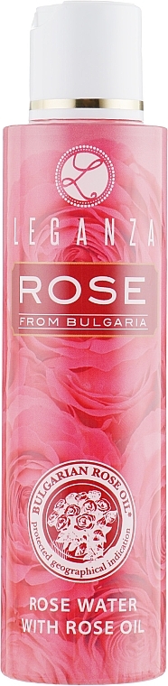 Rose Water with Rose Oil - Leganza Rose Water With Rose Oil — photo N1