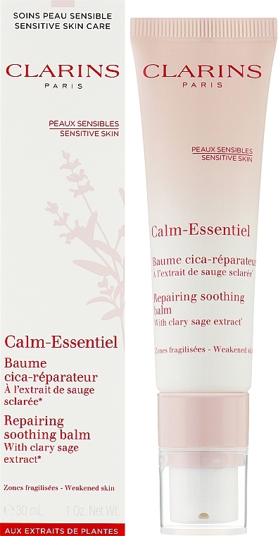 Face & Body Balm for Sensitive Skin - Clarins Calm-Essentiel Repairing Soothing Balm — photo N2