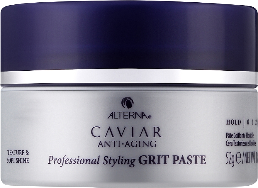 Black Caviar Hair Texturizing Paste - Alterna Caviar Style Grit Flexible Texturizing Paste — photo N1