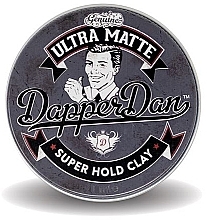 Ultra Matte Super Hold Hair Clay - Dapper Dan Ultra Matte Super Hold Clay — photo N1