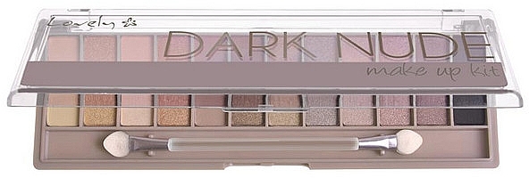 Shadow Palette - Lovely Dark Nude Make Up Kit — photo N1