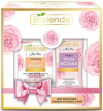 Fragrances, Perfumes, Cosmetics Set - Bielenda Rose Care Set (cr/50ml + micel/water/200ml)