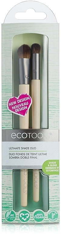 Eyeshadow Brush Set - EcoTools Ultimate Shade Duo — photo N1