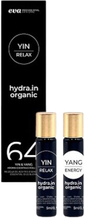 Yin & Yang エッセンシャルオイル - Eva Professional Hydra.In Organic Aroma Cocktails Roll-On Yin & Yang 64 — photo N1