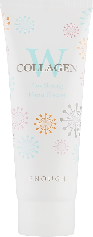 Collagen Hand Cream - Enough W Collagen Pure Shining Hand Cream — photo N2