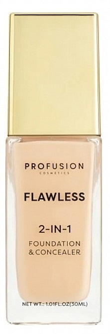 2in1 Foundation & Concealer - Profusion Flawless 2 In 1 Fundation & Concealer — photo N1