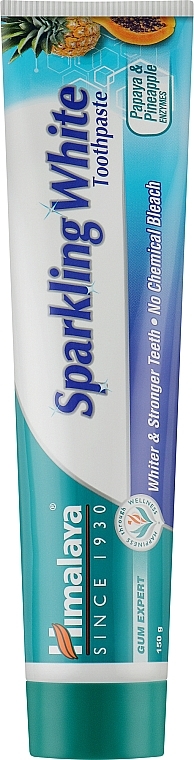 Whitening Toothpaste - Himalaya Herbals Shiny White — photo N1