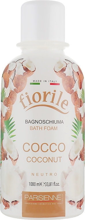 Coconut Bath Foam - Parisienne Italia Fiorile Coconut Bath Foam — photo N6