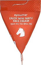 Repair Face Cream with Horse Oil - Ayoume Enjoy Mini Mayu Face Cream — photo N5