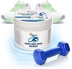 Fragrances, Perfumes, Cosmetics Revitalizing Body Scrub - Verana Sports Body Scrub Recovery