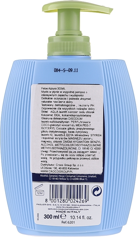 Liquid Soap - Felce Azzurra Antibacterico Mint & Lime — photo N13