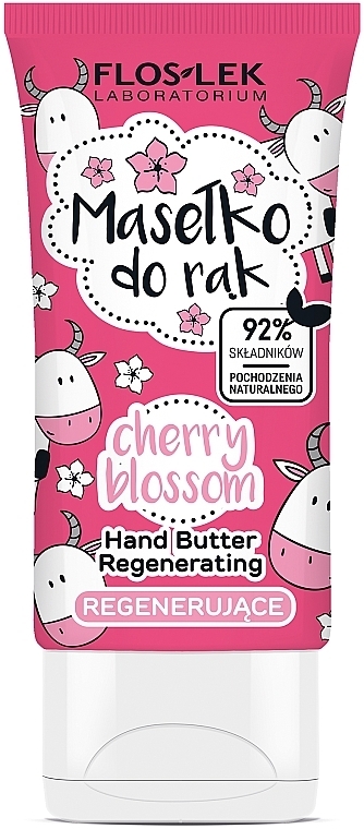 Regenerating Hand Butter - Floslek Hand Butter Regenerating Cherry Blossom — photo N4