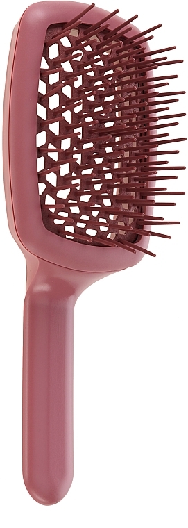 Hair Brush, pink - Janeke Curvy M Extreme Volume Vented Brush — photo N1