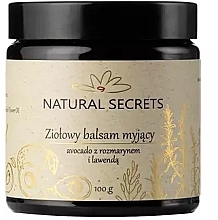 Fragrances, Perfumes, Cosmetics Creamy Herbal Makeup Remover Balm - Natural Secrets Herbal Cleansing Balm