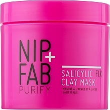 Fragrances, Perfumes, Cosmetics Face Mask with Clay & Salicylic Acid - NIP+FAB Salicylic Fix Clay Mask