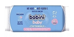 Kids Vitamin E Wipes, 60pcs - Bobini — photo N3