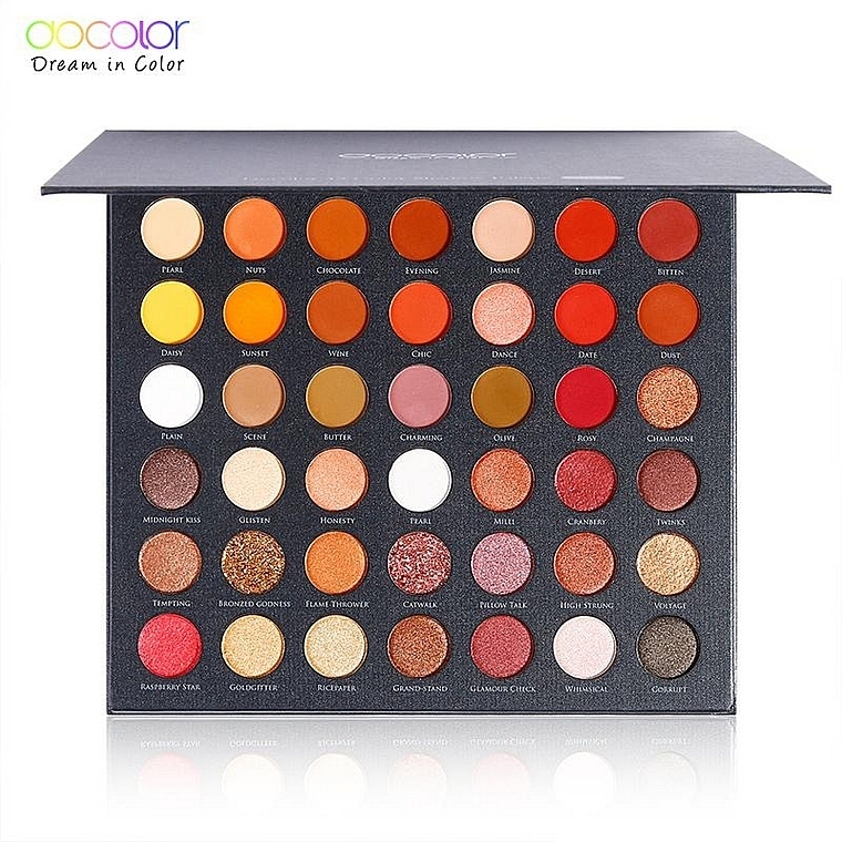 Eyeshadow Palette, 42 shades - Docolor PRO+ 42 Colors Eyeshadow Palette — photo N13