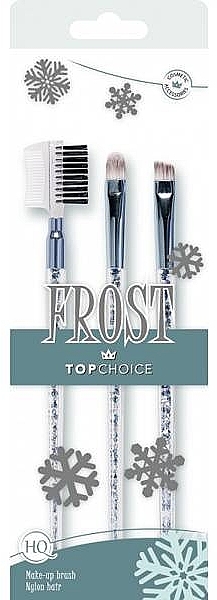 Frost Makeup Brush Set, 38273, 3 pcs - Top Choice — photo N1