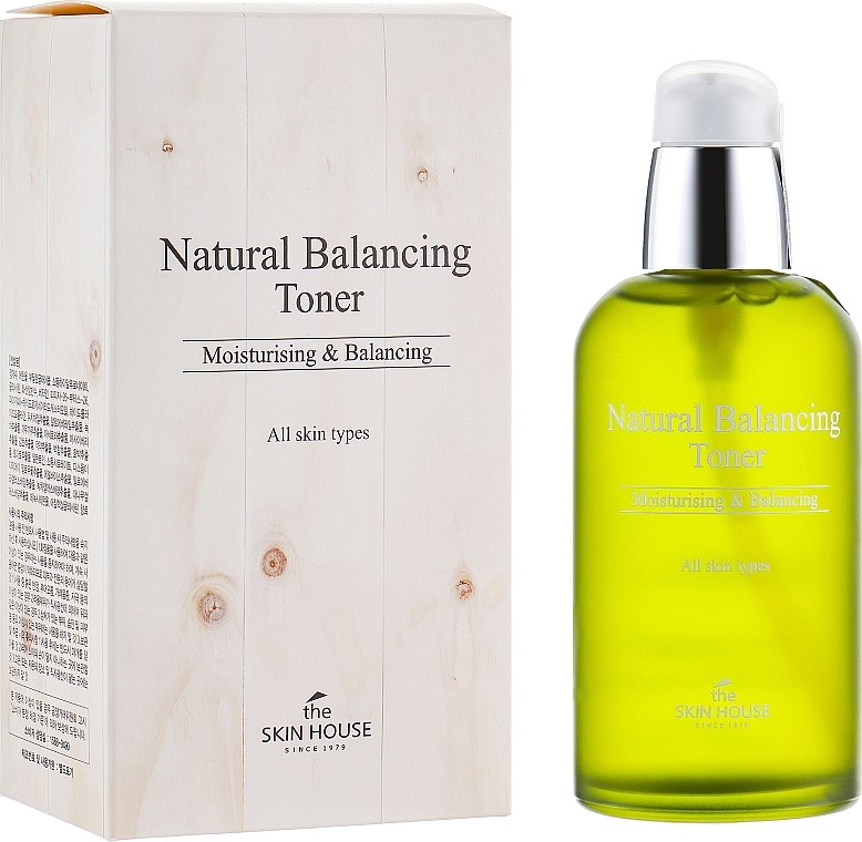 Moisturizing & Mattifying Toner for Renewing Skin Balance - The Skin House Natural Balancing Toner — photo N1