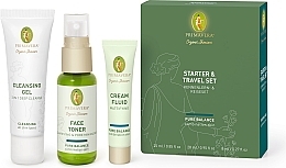 Fragrances, Perfumes, Cosmetics Set - Primavera Pure Balance Starter & Travel Set (milk/25ml + toner/28ml + cr/fluid/8ml)