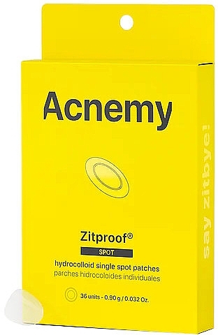 Hydrocolloidal Face Patches, 36 pcs. - Acnemy Zitproof Spot — photo N1