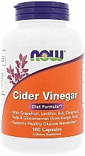 Cider Vinegar Dietary Supplement - Now Foods Cider Vinegar — photo N1