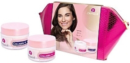 Fragrances, Perfumes, Cosmetics Set - Dermacol Collagen+ (d/f/cr/50ml + n/f/cr/50ml)