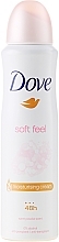 Deodorant "Soft Feel" - Dove Soft Feel Antiperspirant Deodorant Spray — photo N7