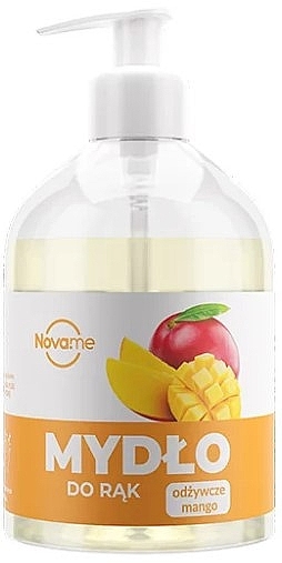 Nourishing Mango Liquid Soap - Novame Nutritious Mango Hand Soap — photo N4