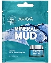 Fragrances, Perfumes, Cosmetics Cleansing Detox Face Mask - Ahava Sample Mineral Mud Clearing Facial Treatment Mask (sample)