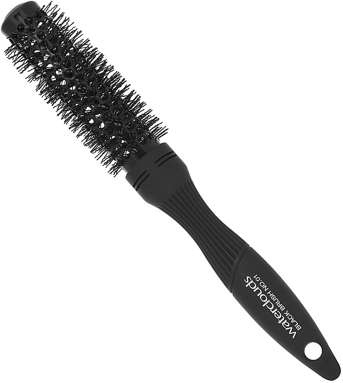 Hair Brush, 25 mm - Waterclouds Black Brush No.01 — photo N2