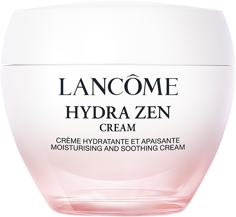 Moisturizing & Softening Face Cream with Hyaluronic Acid & Rose extract - Lancome Hydra Zen Cream — photo N1