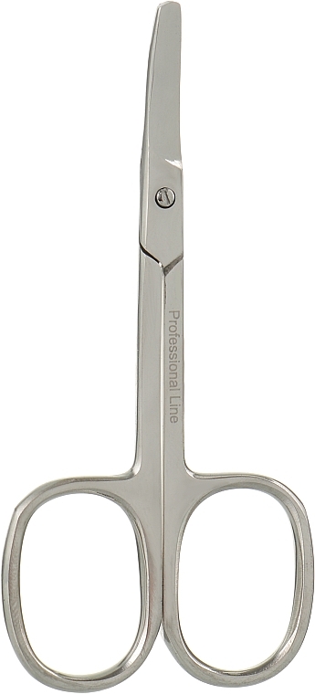 Safe Baby Scissors HD-01, curved, steel - Beauty LUXURY — photo N1