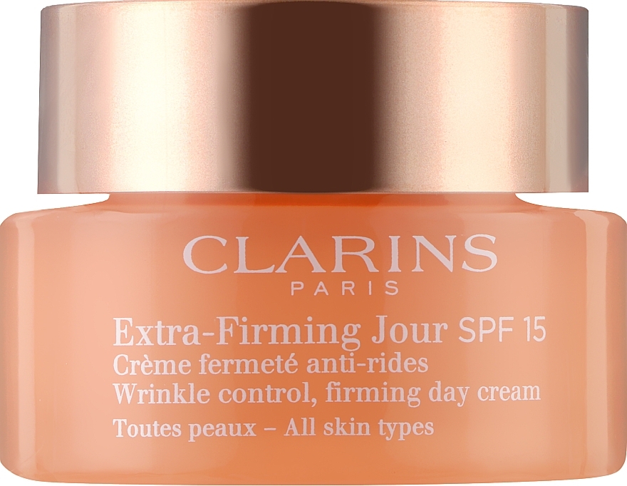 Day Cream - Clarins Extra-Firming Wrinkle Control Day Cream SPF 15 (refill) — photo N1