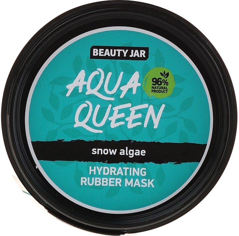 Hydrating Peel-Off Face Mask with Algae Extract - Beauty Jar Face Care Aqua Queen Rubber Mask — photo N2